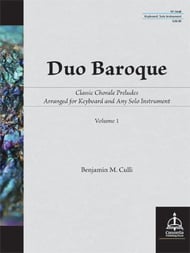 Duo Baroque #1 BK/CDROM Any Solo Instrument and Keyboard cover Thumbnail